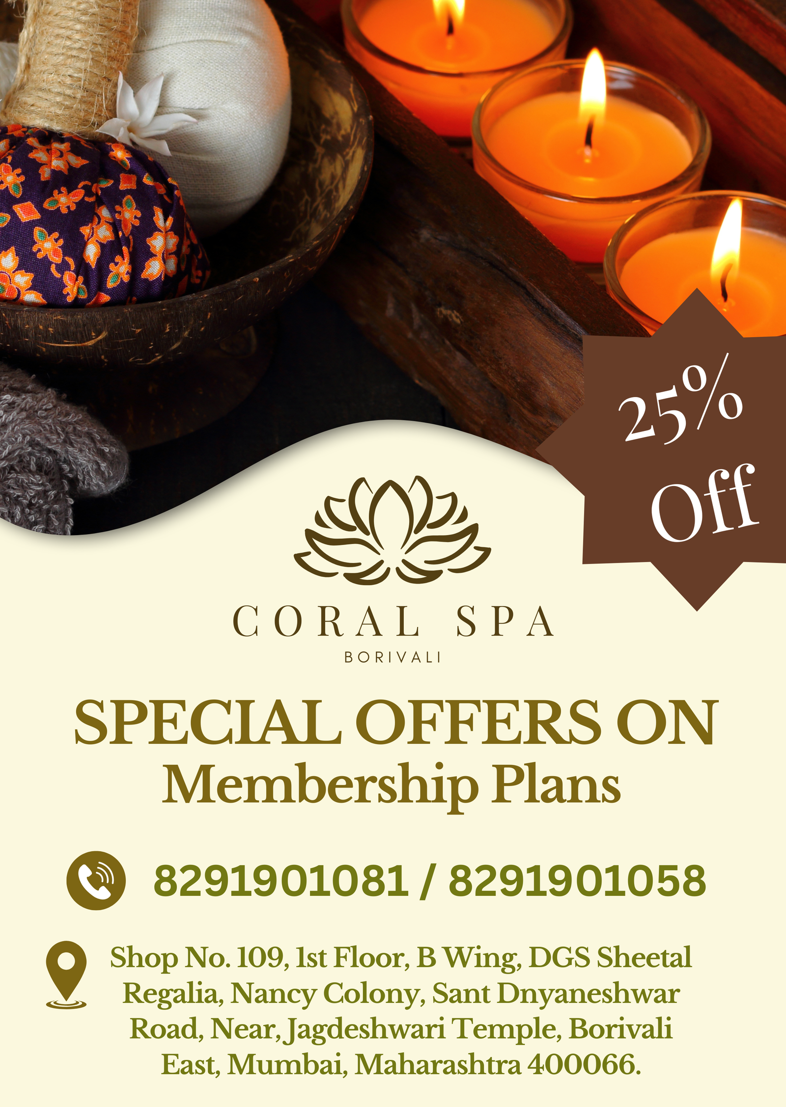 Exclusive Discount on Luxury Spa Services in Borivali